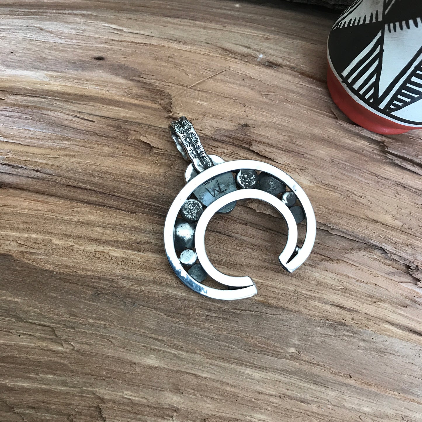 Rosarita Naja pendant~ Sterling Silver~ Artisan Handmade~ 1033