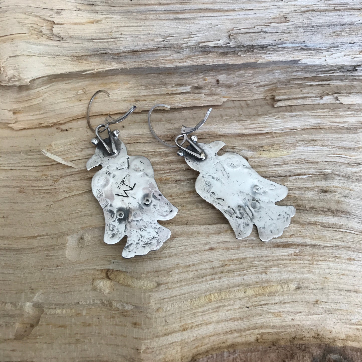 Thunderbird Earrings~ Sterling Silver~ Dangle earrings~ 2 3/8” long~ Artisan Handmade