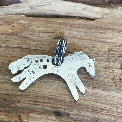 SPIRIT PONY pendant~ Sterling Silver~ Artisan Handmade